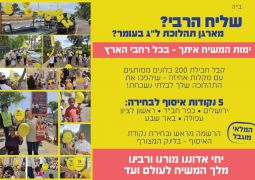 מארגנים תהלוכת ל"ג בעומר וכנסים לילדים?